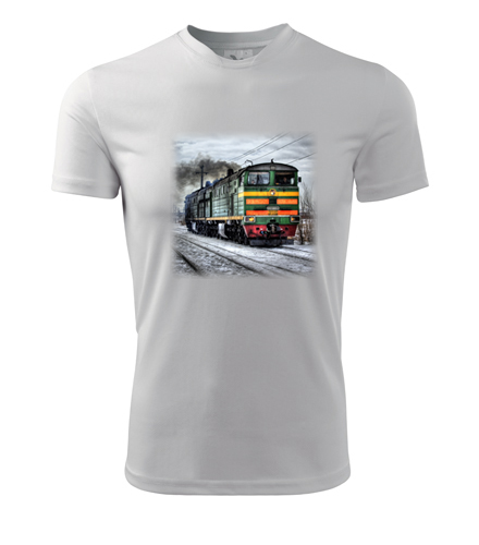 Tričko s lokomotivou Ragulin - Dárek pro příznivce železnice