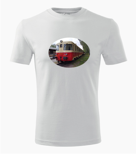 Tričko s motorovým vozem 820-056-0 - Dárek pro příznivce železnice