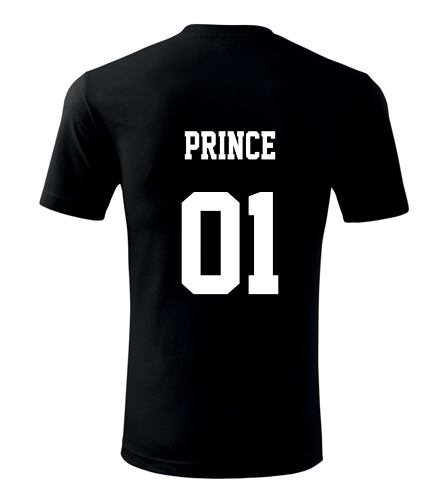 Černé tričko prince
