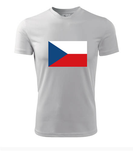 Tričko s českou vlajkou