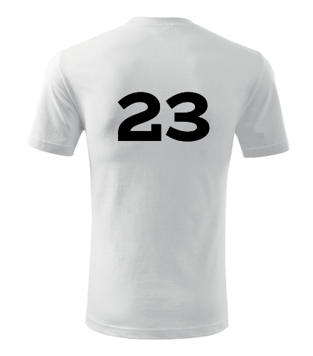 Tričko s číslem 23