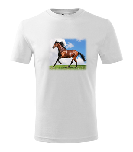 Tričko s koněm dětské - Trička se zvířaty dětská