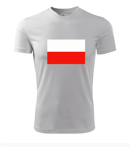 Tričko s polskou vlajkou