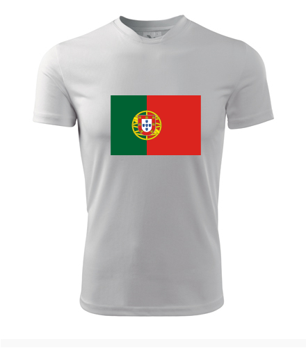 Tričko s portugalskou vlajkou