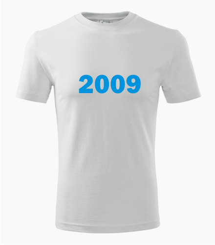 Tričko s rokem narození 2009