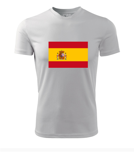 Tričko se španělskou vlajkou