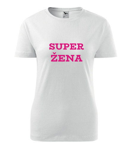 Dámské tričko Superžena - Dárek pro ženu k 87