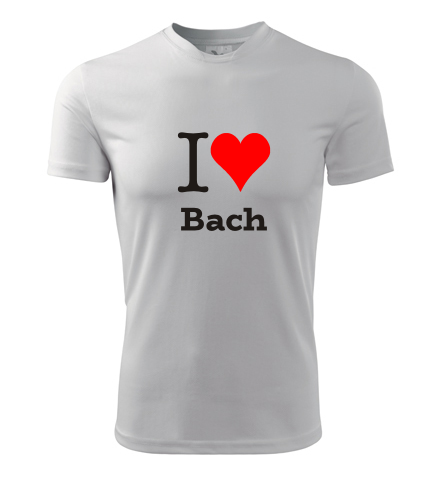 Tričko I love Bach
