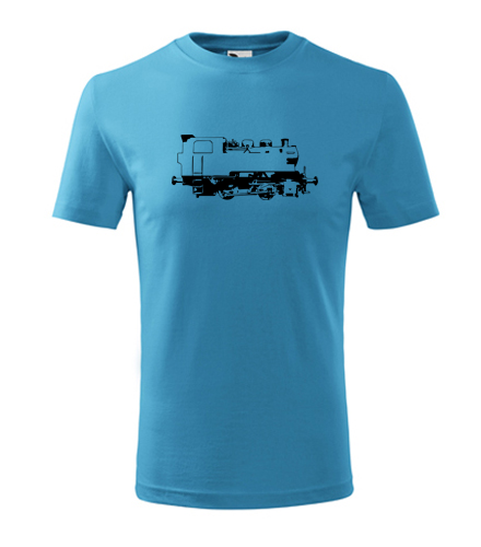 Dětské tričko s obrázkem parní lokomotivy 213 - Dárek pro kluka k 8