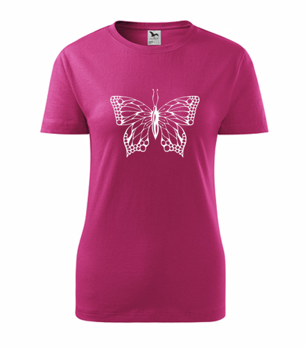 Dámské tričko s motýlem - Dárek pro ženu k 26