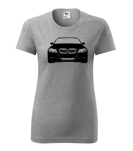 Šedé dámské tričko s BMW