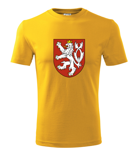 Žluté tričko Český lev
