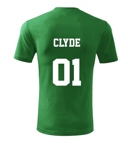 Zelené tričko Clyde