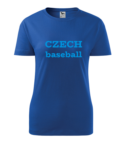 Dámské tričko Czech baseball