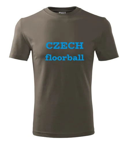 Army tričko Czech floorball