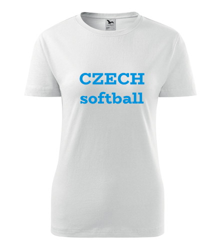 Dámské tričko Czech softball