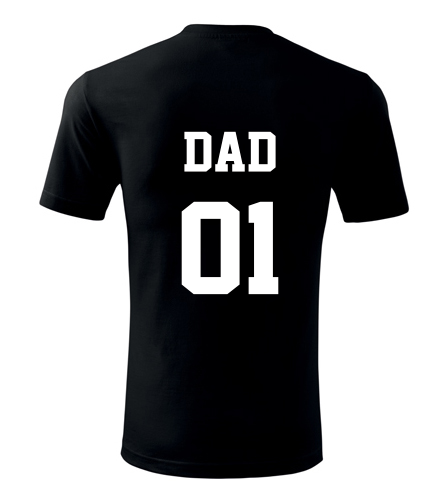 Černé tričko Dad