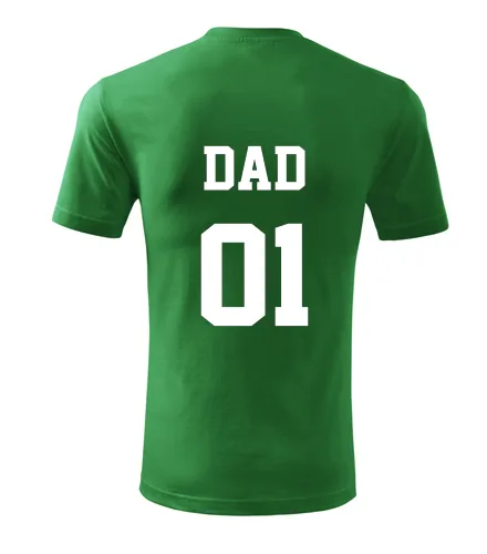 Zelené tričko Dad