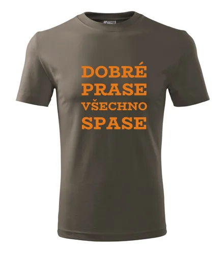 Army tričko Dobré prase všechno spase