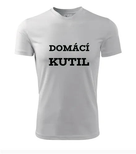 Bílé tričko domácí kutil