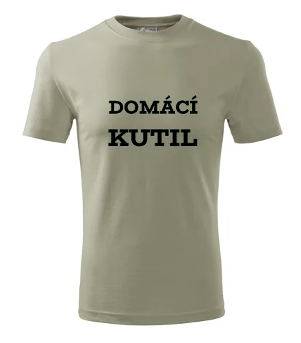 Khaki tričko domácí kutil