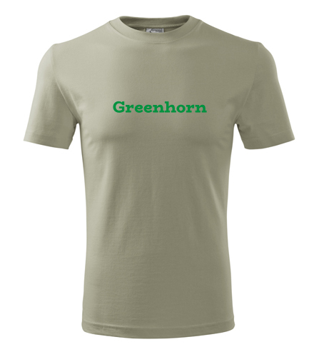 Khaki tričko Greenhorn