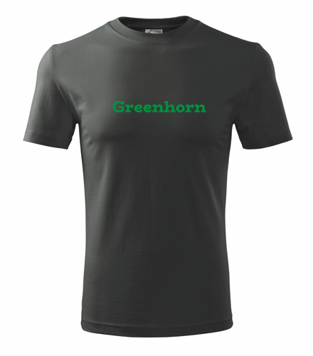 Grafitové tričko Greenhorn