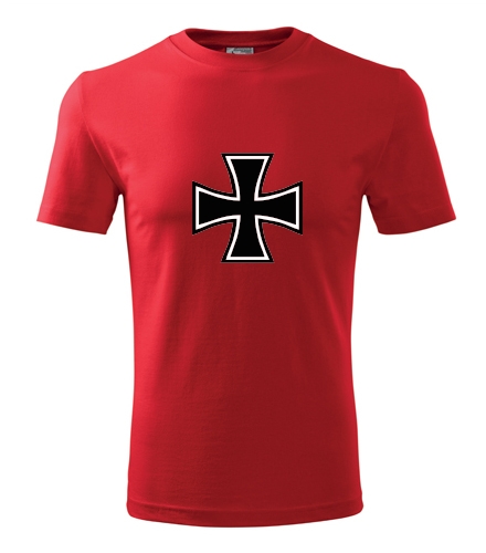Červené tričko Helvétský kříž