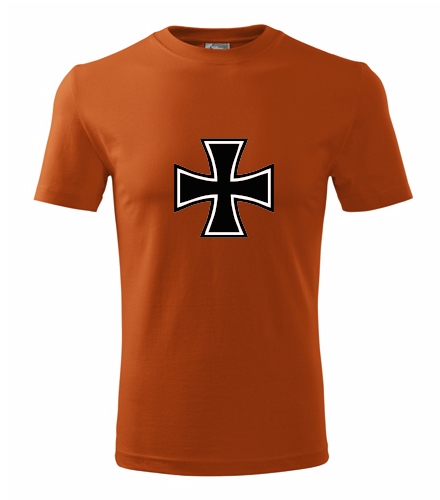 Oranžové tričko Helvétský kříž