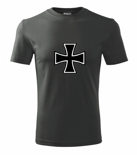 Grafitové tričko Helvétský kříž