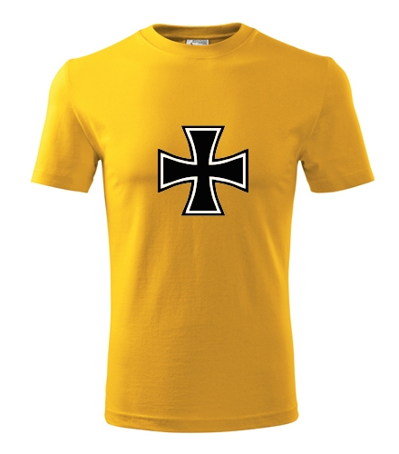 Žluté tričko Helvétský kříž