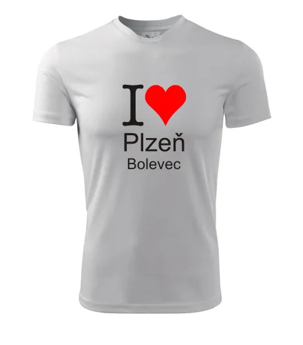 Tričko I love Plzeň Bolevec