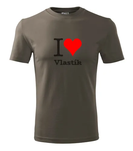Army tričko I love Vlastík
