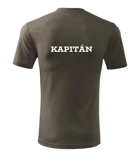 Army tričko kapitán