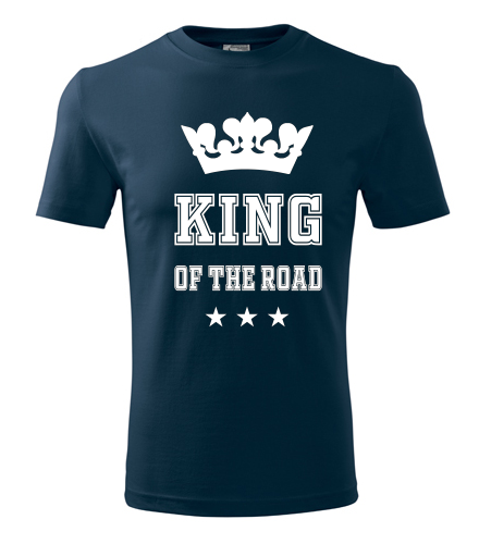 Tmavě modré tričko King of road