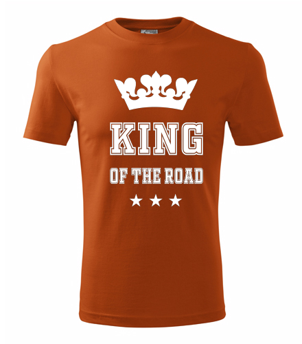 Oranžové tričko King of road