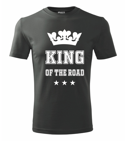 Grafitové tričko King of road