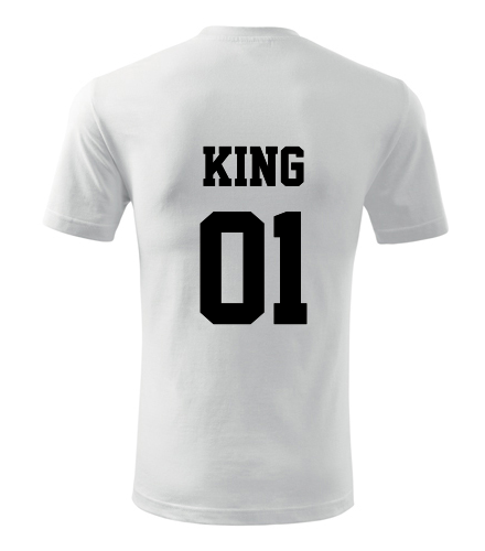 Bílé tričko King