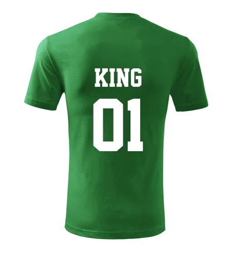 Zelené tričko King