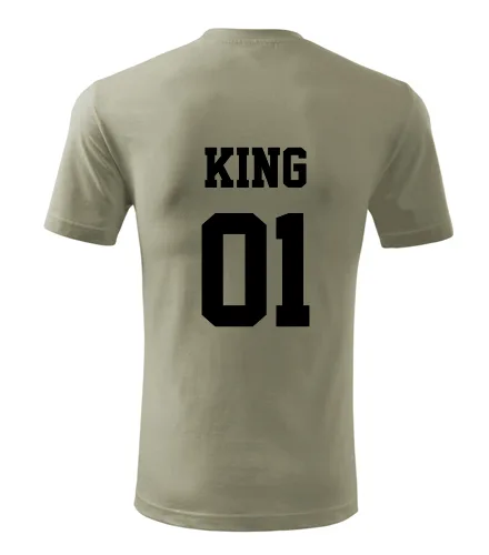 Khaki tričko King