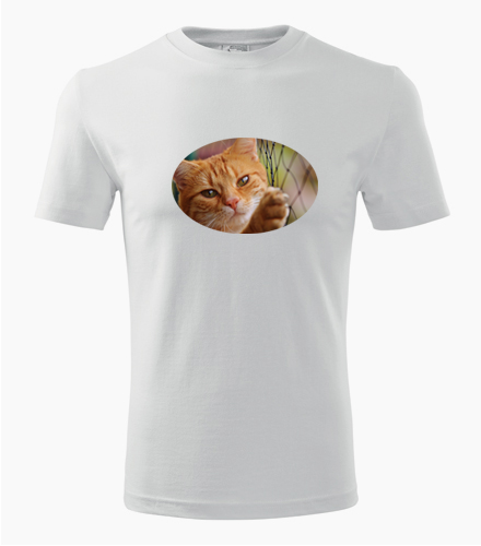 Tričko s kočkou 1 - Trička se zvířaty pánská