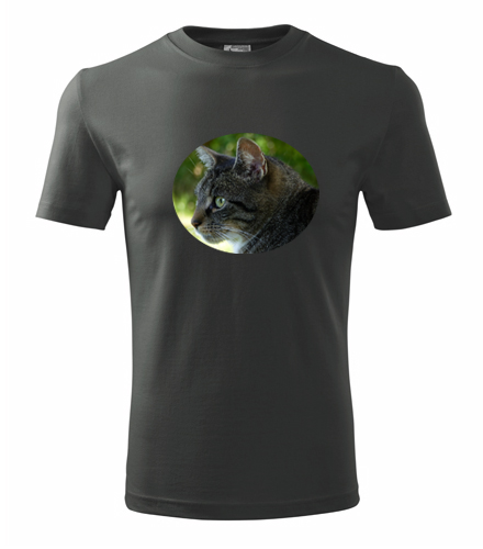 Grafitové tričko s kočkou 2