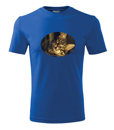 Modré tričko s kočkou 3