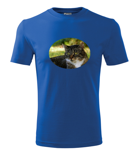 Modré tričko s kočkou 4