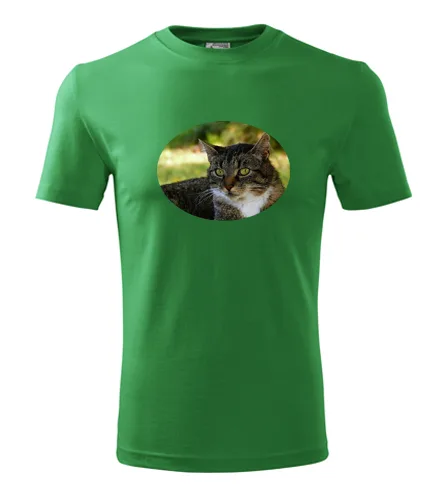 Zelené tričko s kočkou 4