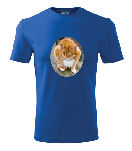Modré tričko s kočkou 5