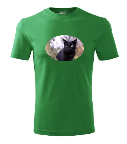 Zelené tričko s kočkou 6