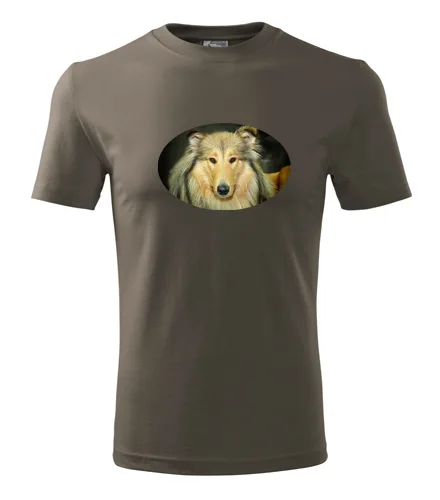 Army tričko s kolií