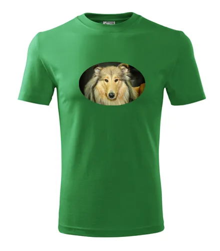 Zelené tričko s kolií