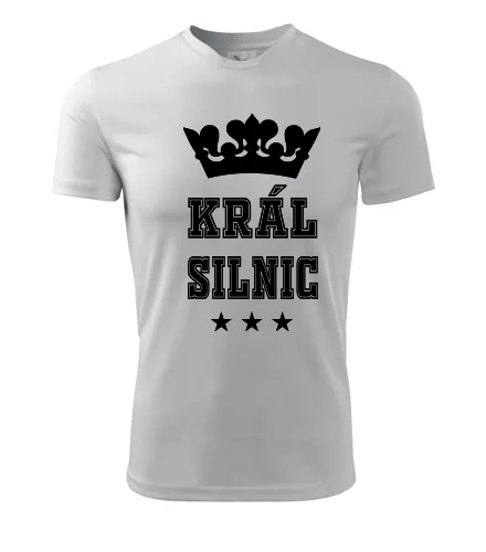 Bílé tričko král silnic